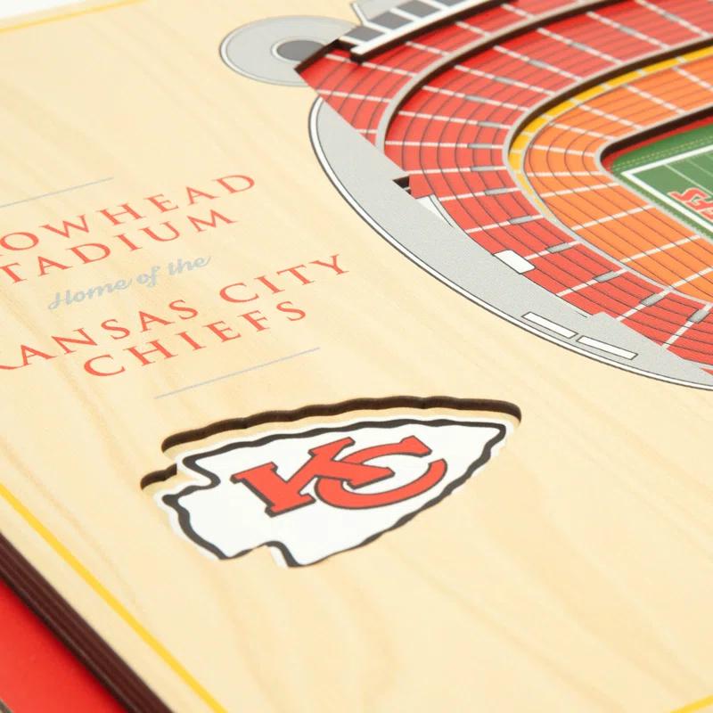 YouTheFan NFL 5-Layer Stadiumview Wall Art