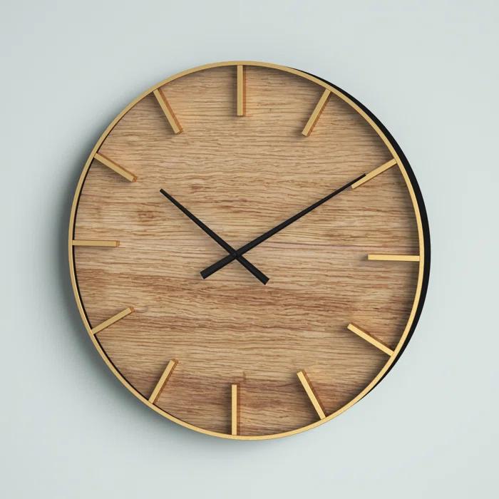 Mercury Row® Clintwood Metal Wall Clock