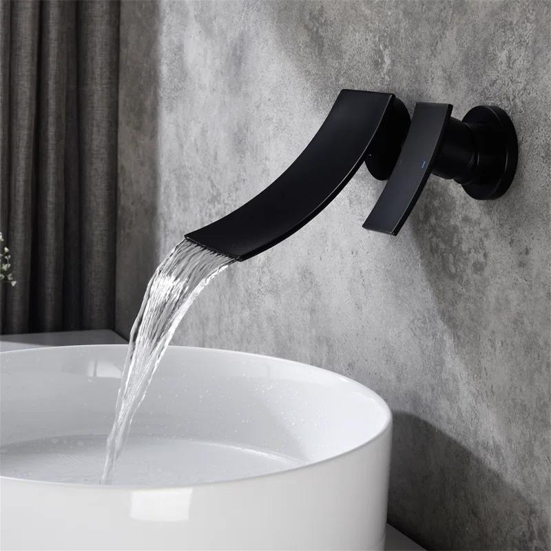Tryimagine Wall Mount Widespread Bathroom Faucet CCNPPcc-TH-9008YH