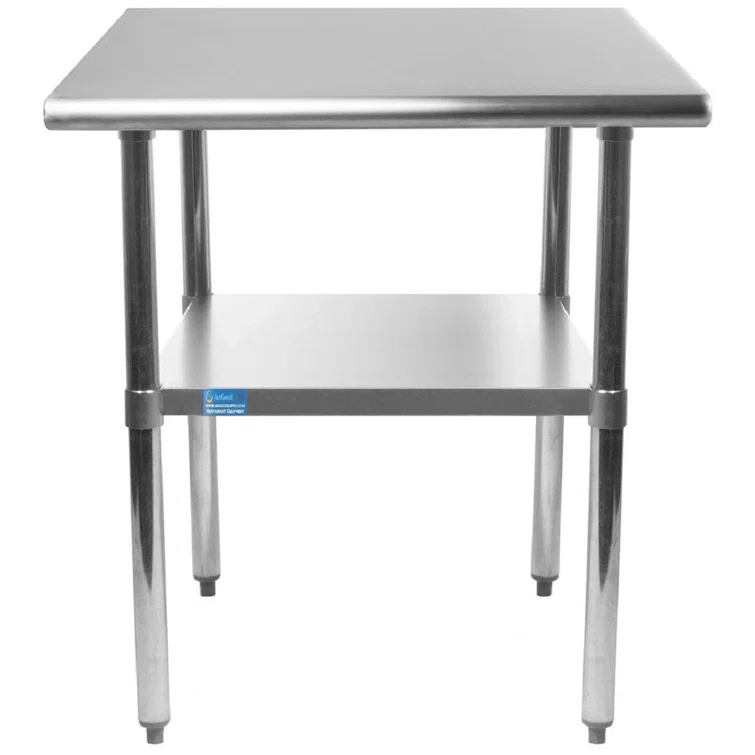 Amgood 30 in. x 24 in. Stainless Steel Table