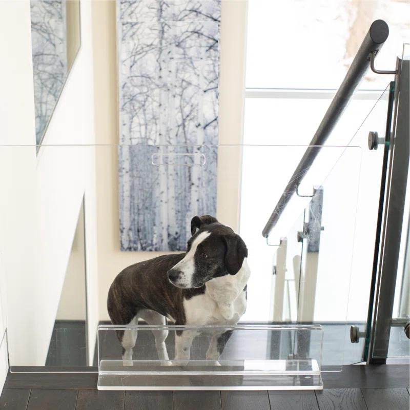 Low Clear Pet Gate Panel