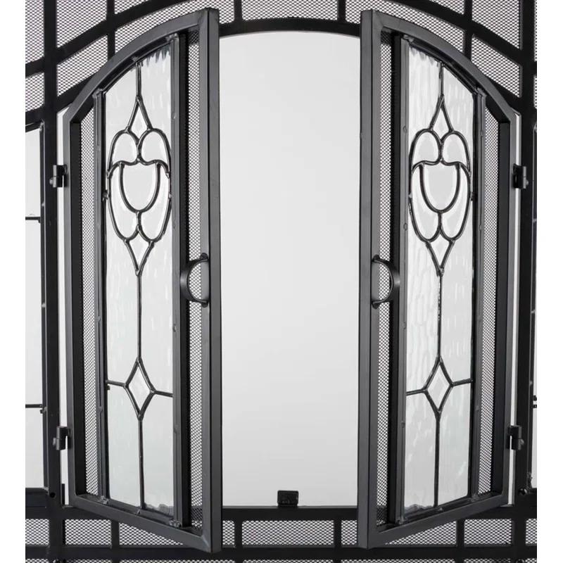 Steel Fireplace Screen