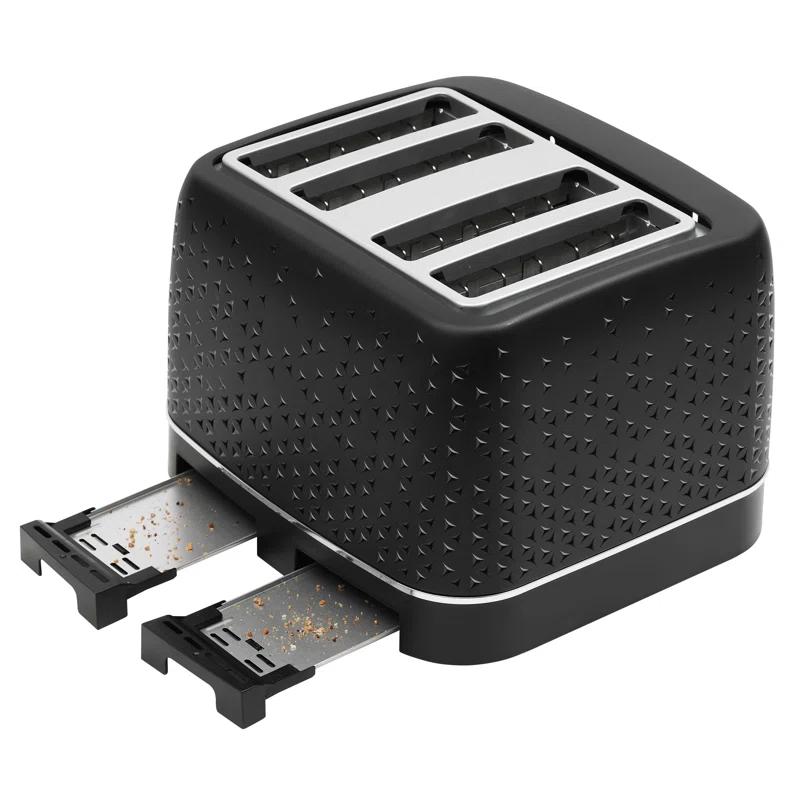 HADEN Starbeck Black 4-Slice Toaster