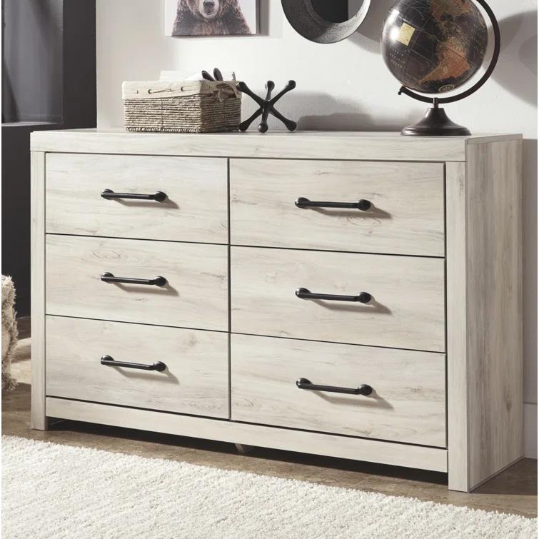 Loon Peak® Kalayiah 58.7'' W 6 - Drawer Dresser