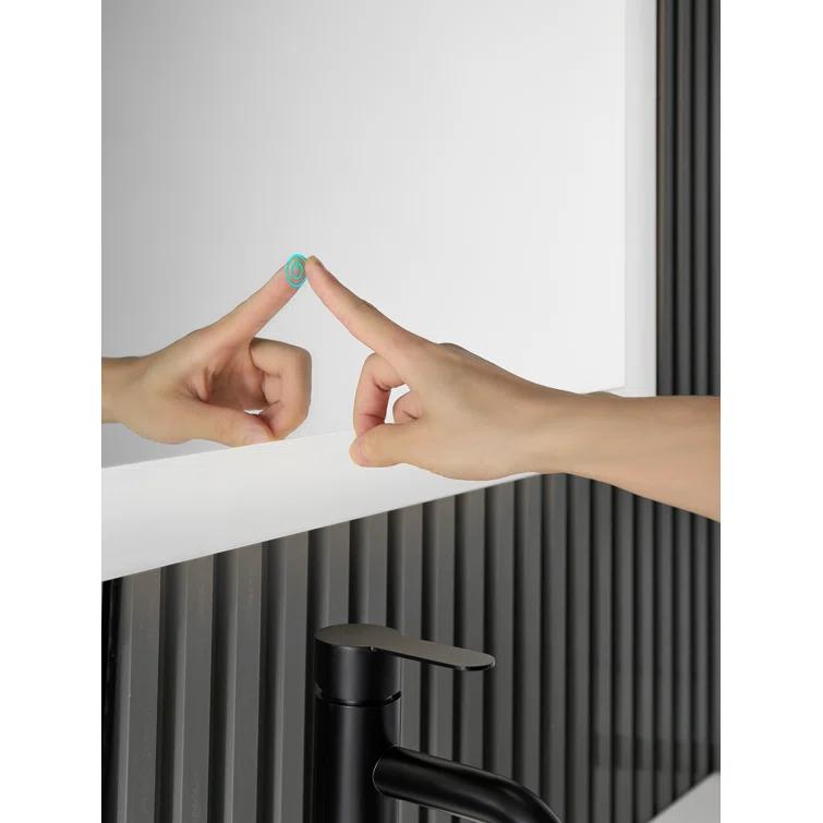 ANZZI Neptune Flat LED Wall Mirror