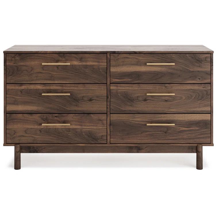 Millwood Pines Dudzik 59'' W 6 - Drawer Dresser