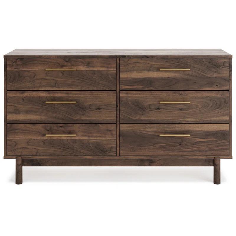 Millwood Pines Dudzik 59'' W 6 - Drawer Dresser