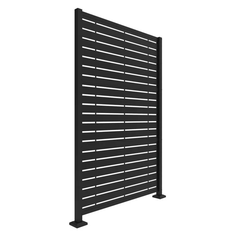 Barrette Outdoor Living Decorative Screen Panel Frame Kit with 2 ft. x 4 ft. Boardwalk