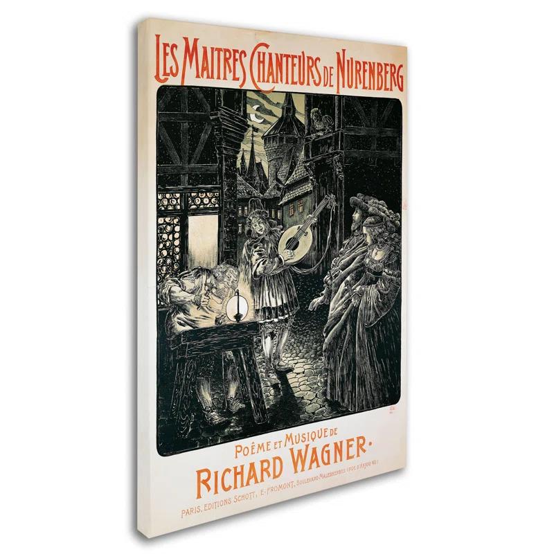 Trademark Fine Art " The Mastersingers Of Nuremberg " by Richard Wagner