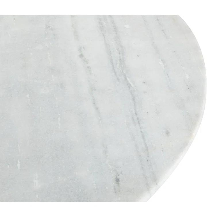 Zuo Hospitality Round Marble Top Dining Table
