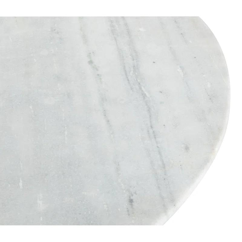 Zuo Hospitality Round Marble Top Dining Table