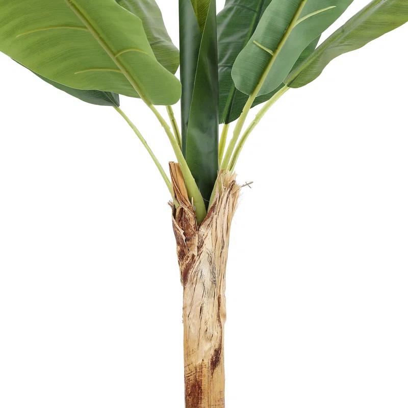 Primrue Faux Banana Leaf 40" Potted Tree