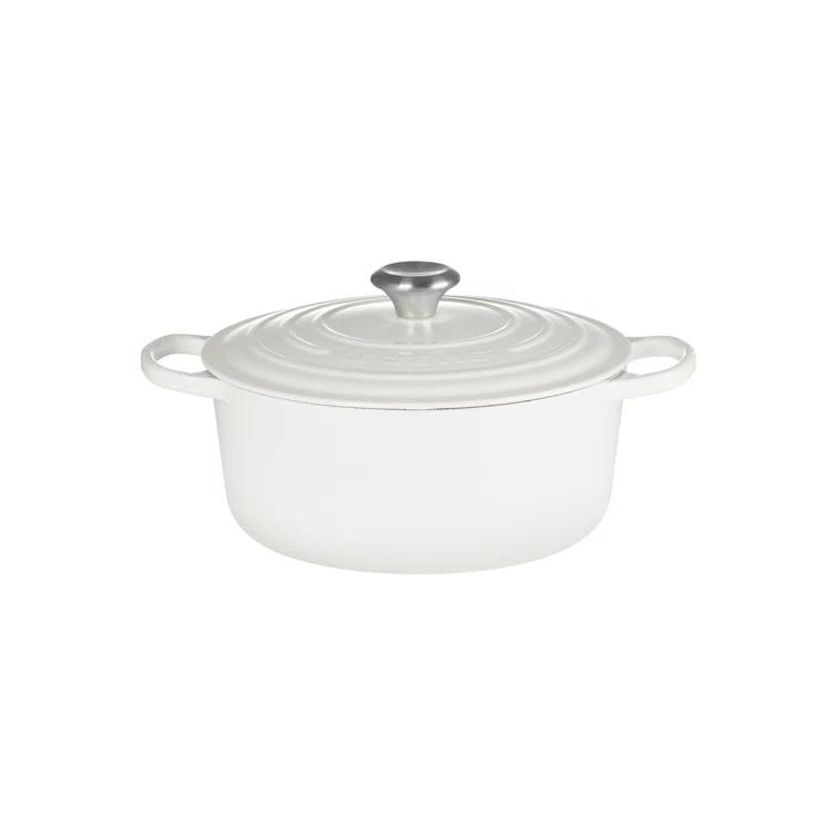 Le Creuset Signature Enameled Cast Iron Round Dutch Oven with Lid