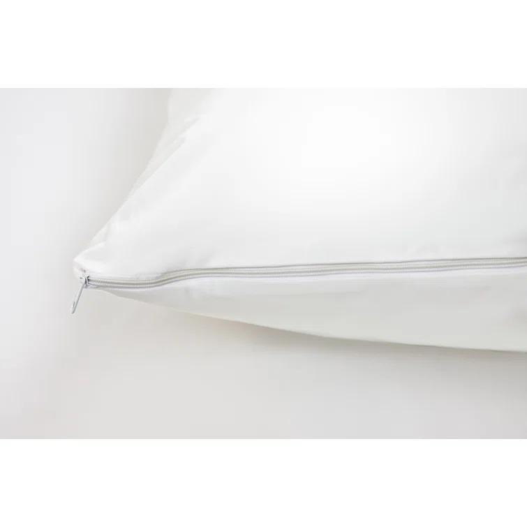 Hospitology The Original Sleep Defense System Zippered Waterproof Dust Mite Proof Hypoallergenic Pillow Encasement (Set of 2)