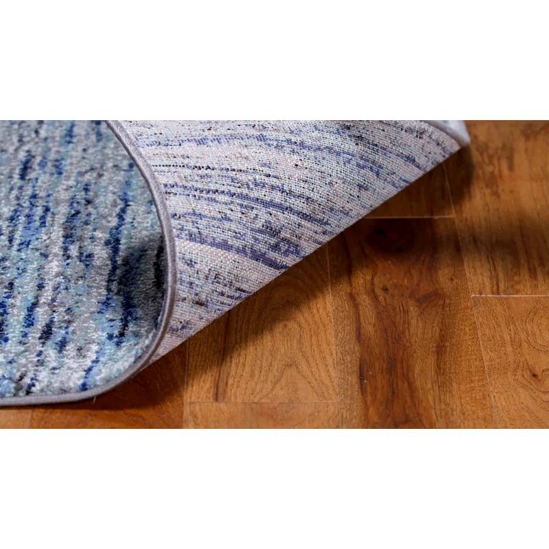 Highland Dunes Woodcreek Performance Abstract Rug