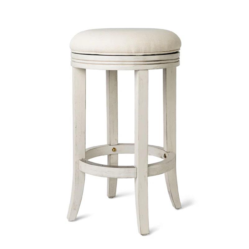 Maven Lane Maven Lane Eva Stool with Fabric Upholstery