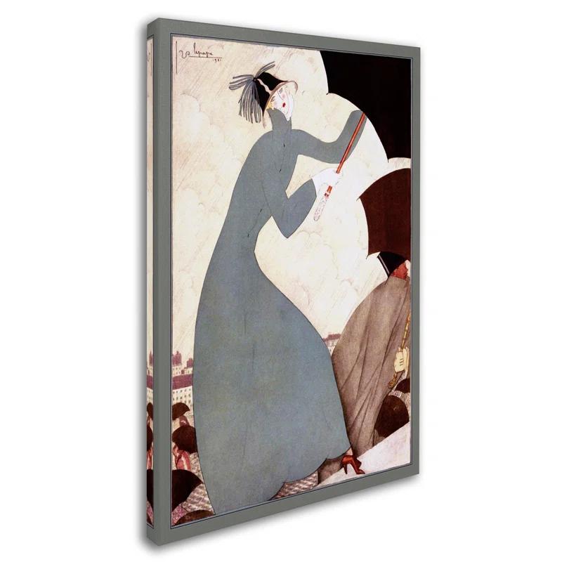 Trademark Fine Art " Fashion Women 31 " by Vintage Lavoie