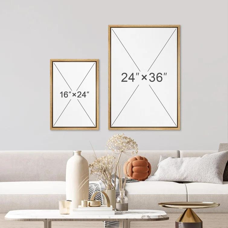 IDEA4WALL Crane Heron Bird " Pastel Beach Wave Ocean Crane Bird Nature Modern Zen Rustic "