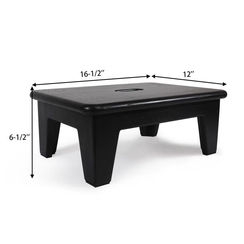 CONSDAN Oak Wood Step Stool