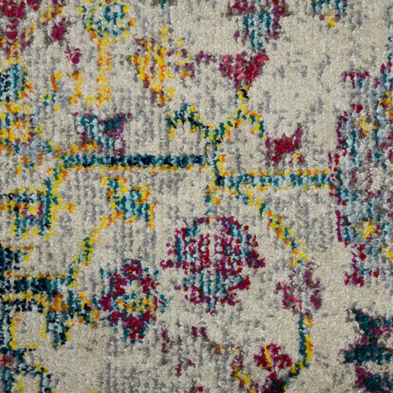 AMER Rugs Alyssa Transitional Bordered Durable Performance Multicolor Area Rug & Reviews | Wayfair