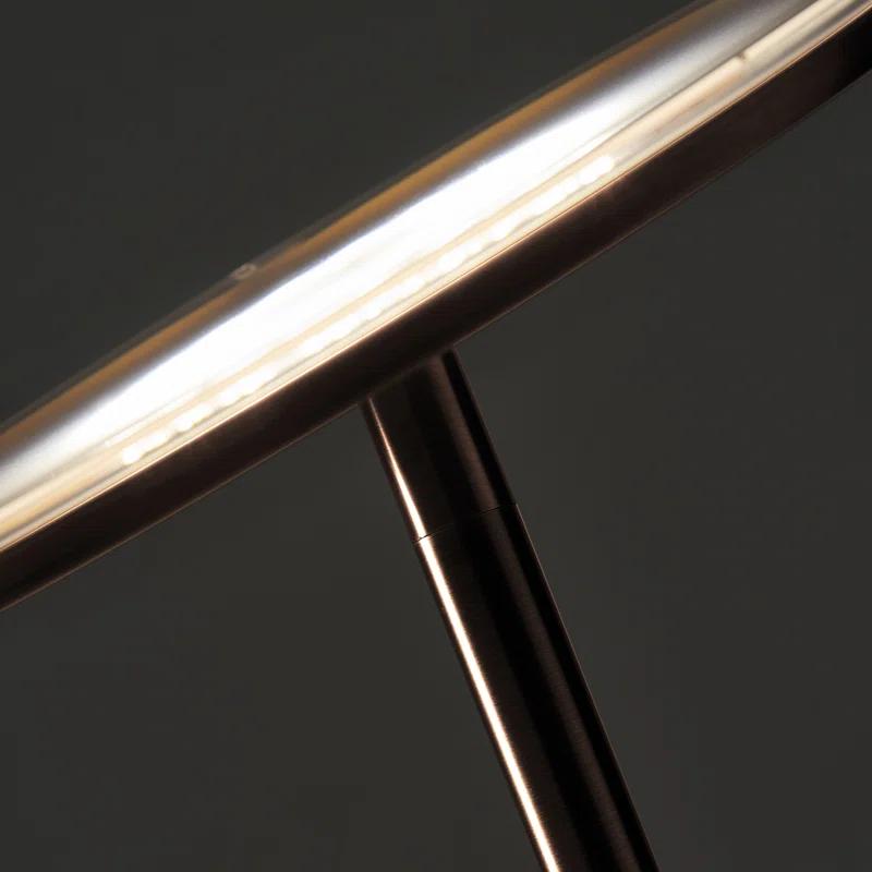 Brightech Sky Industrial 63 in. Dimmable LED Floor Lamp with Adjustable Head