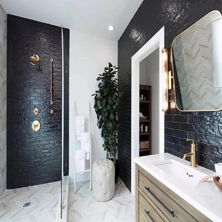 Apollo Tile 38 pack 2.5 in. x 8 in. Polished and Honed Ceramic Subway Wall Tile (5.38 sq. ft./Case)