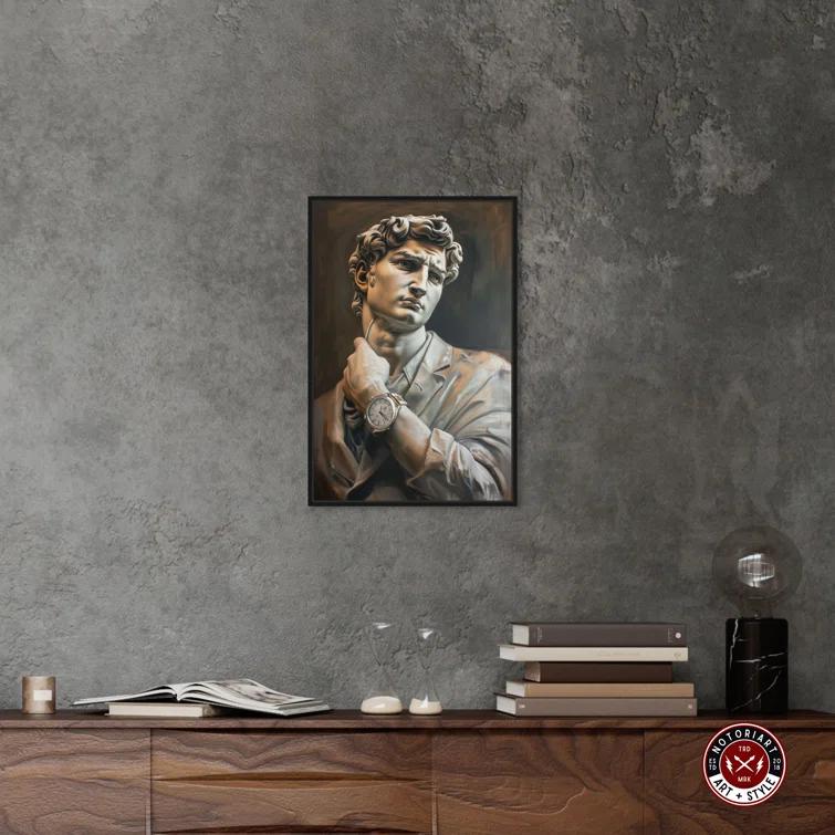 Notori Art Notoriart Classy Sculpture Framed Style 1 Piece Canvas Wall Art