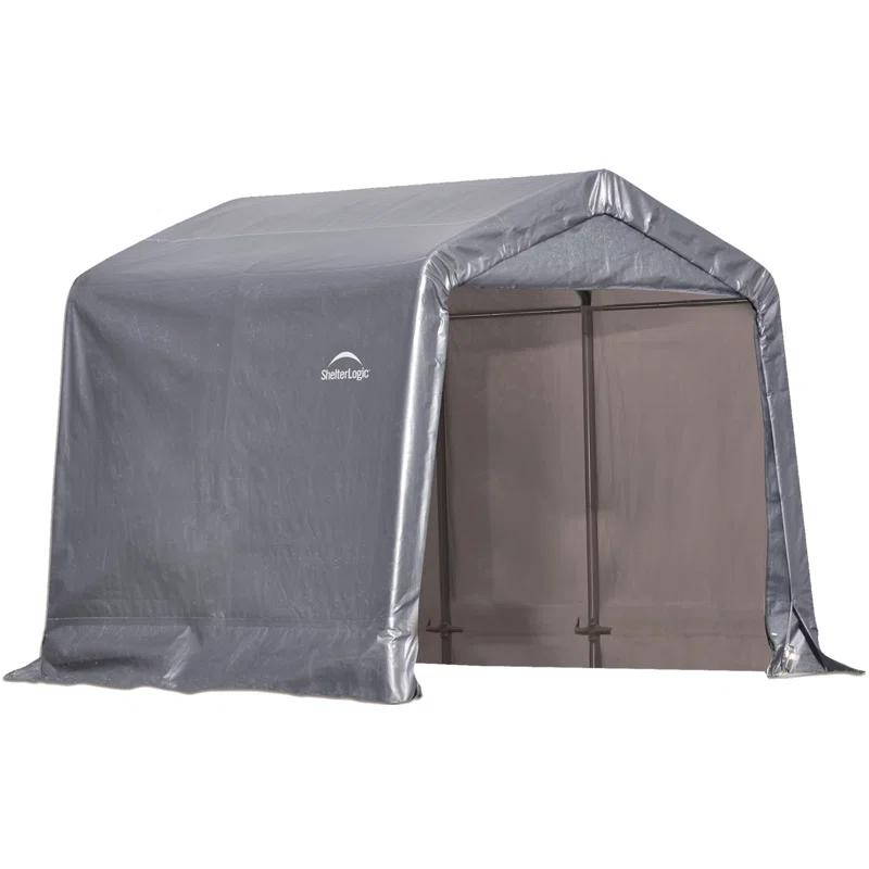 ShelterLogic ShelterLogic Shed-in-a-Box 8 x 8 x 8 ft Peak Gray