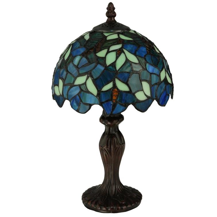 Meyda Lighting Meyda Tiffany & Stained Glass Metal Table Lamp