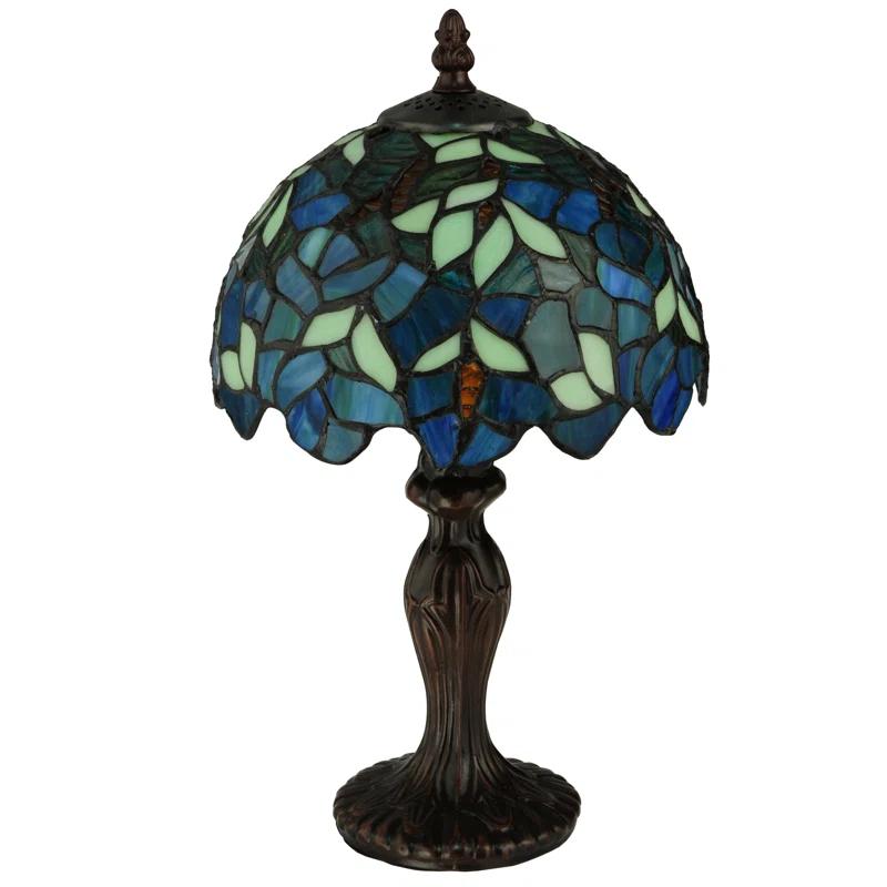 Meyda Lighting Meyda Tiffany & Stained Glass Metal Table Lamp