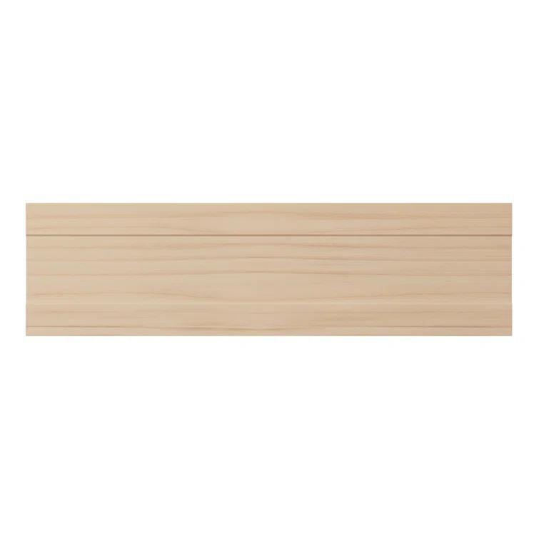 Ekena Millwork WM392 1"D x 2 3/8"W x 96"L Solid Wood Stain Chair Rail Molding