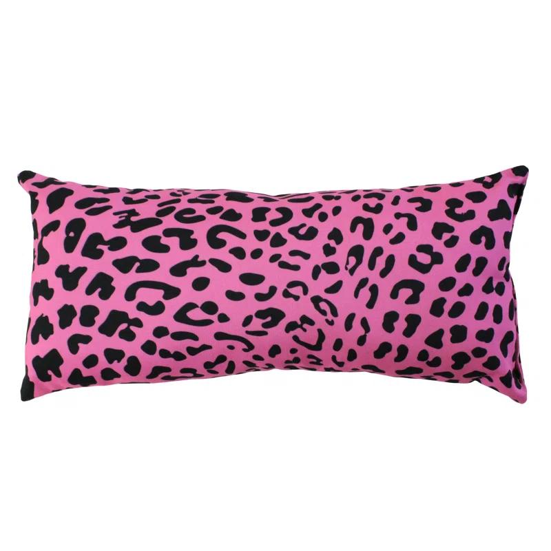 College Covers Animal Print Reversible Throw Pillow