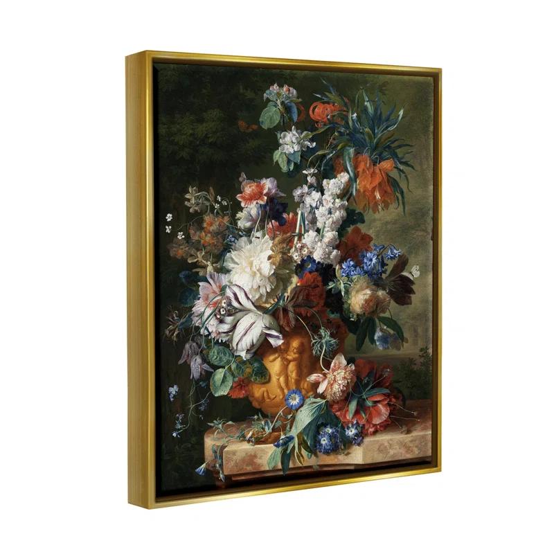 Stupell Industries " Bouquet Of Flowers In Urn " by One1000paintings Painting Print