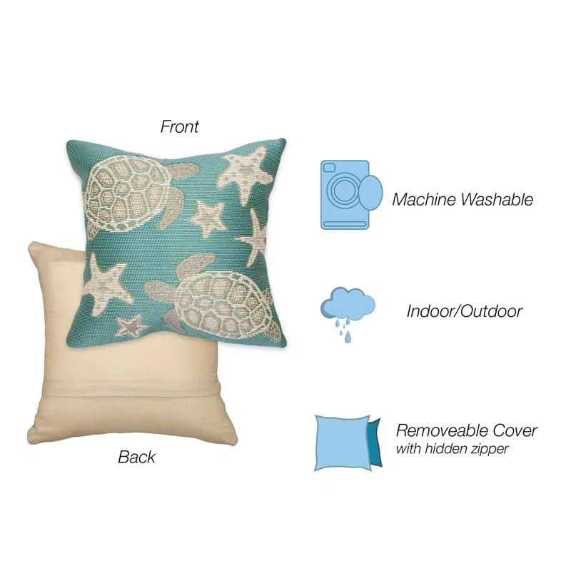 Liora Manne Indoor/Outdoor Throw Pillow