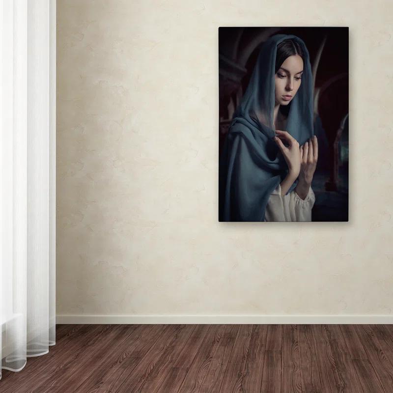 Trademark Fine Art " Pray " by Yuri Shevchenko