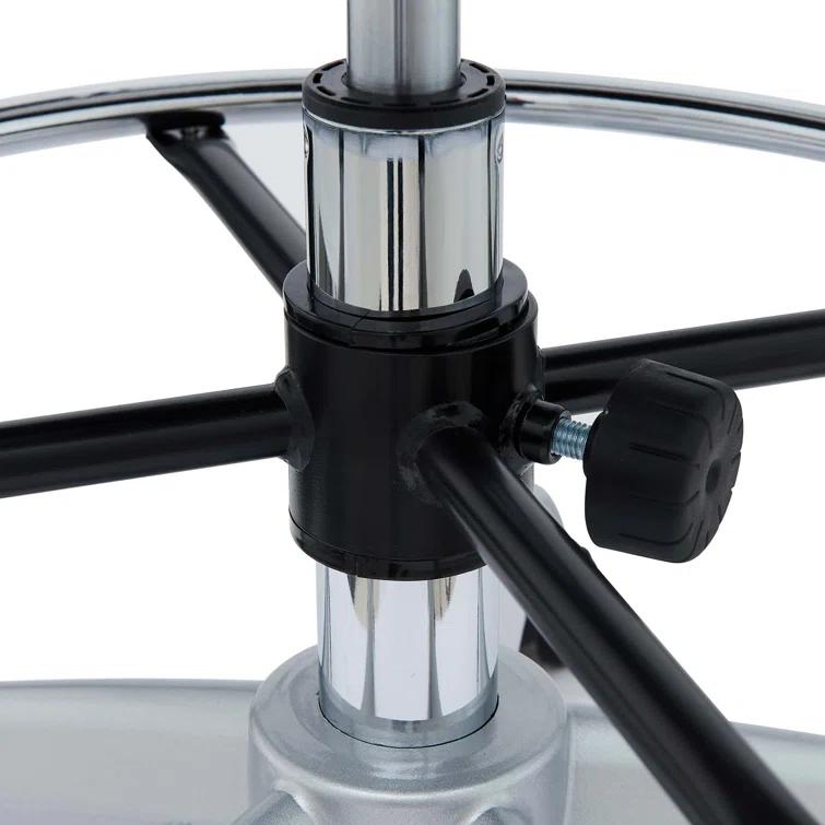 Modway Modway Attainment Vinyl Drafting Chair - Drafting Stool With Flip-Up Arm