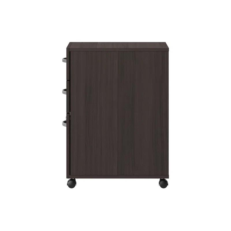 Bush Business Furniture Arrive 16'' Wide 3 -Drawer Mobile File Cabinet