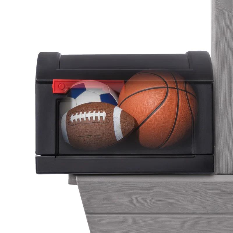 Step2 Step2 Brown Highland Mail Post & Large Capacity XL Mailbox