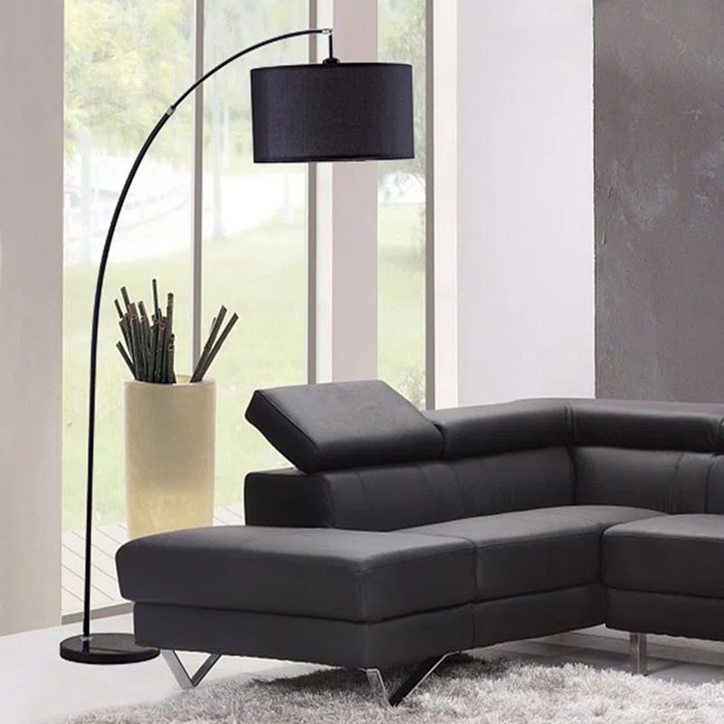 Hokku Designs 86" Tall Metal Floor Arc Lamp "Allegro", and