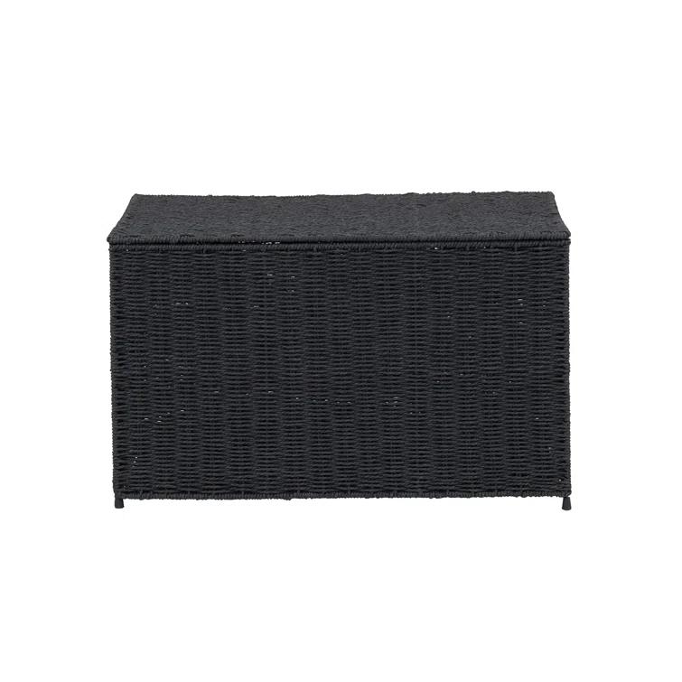 Household Essentials Woven Wicker Storage Chest