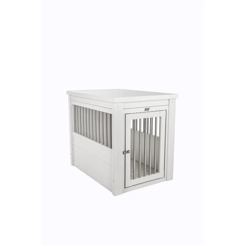 Southwick ECOFLEX Dog Crate End Table - Durable Wood-Plastic Composite with Stainless Steel Latch