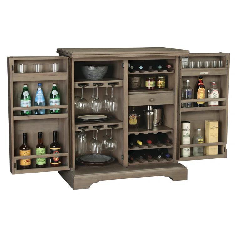 Howard Miller® 38.5'' Solid Wood Bar Cabinet