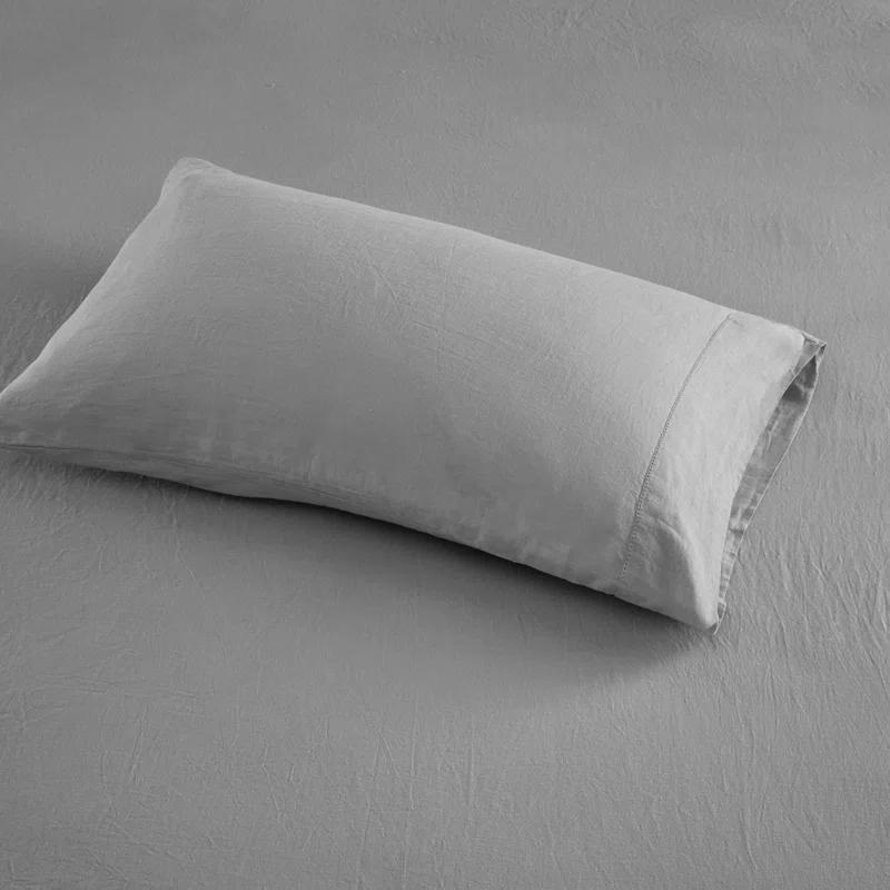 Madison Park Linen Blend 4 Piece Sheet Set