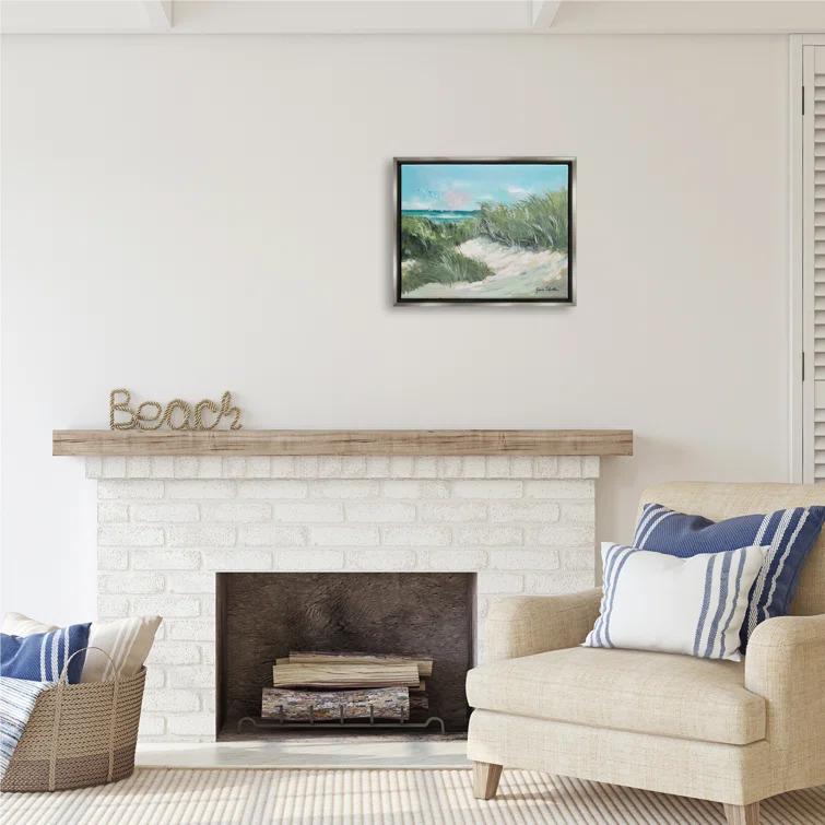 Stupell Industries " Beach Grass Painting " by Jane Slivka Painting Print