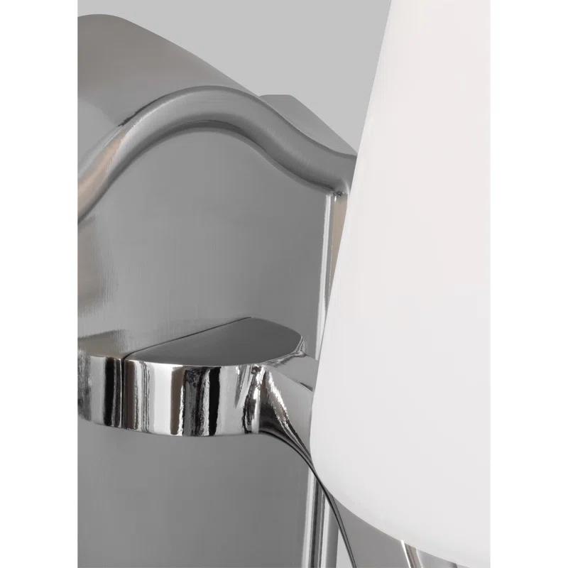 Isla Single Alabaster Dimmable Bath Sconce