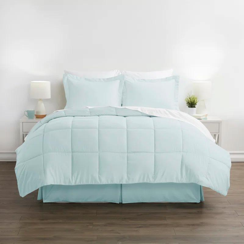 IEnjoy Home Simply Soft Microfiber Complete Bedding Set