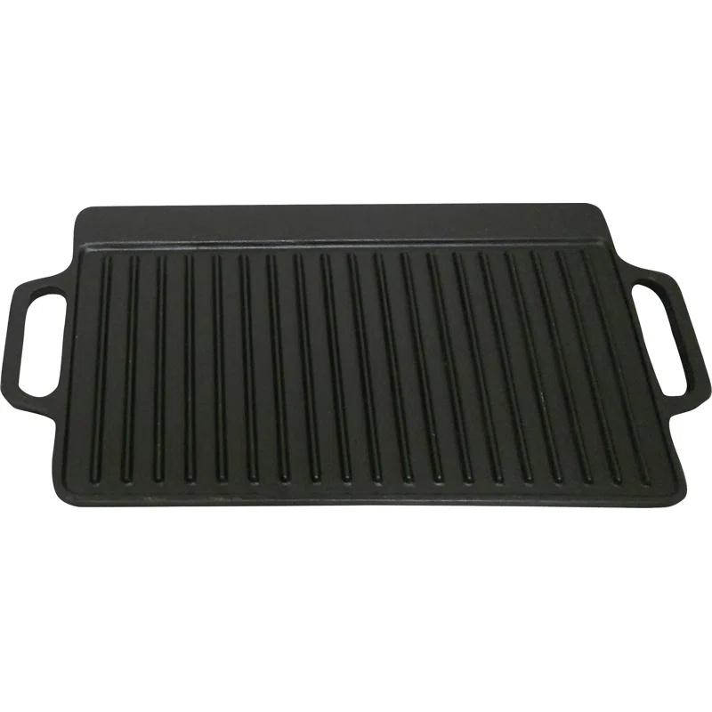 King Kooker King Kooker Seasoned Cast Iron Reversible Grill / Griddle Pan