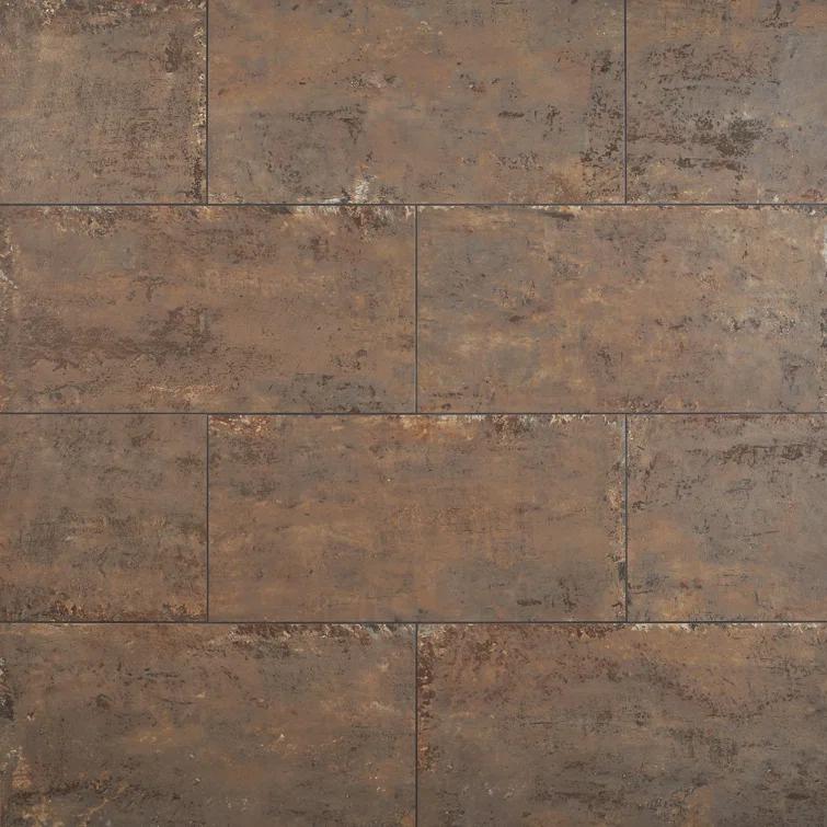 Bond Tile Mantis 11.81 in. x 23.62 in. Matte Porcelain Concrete Look Floor and Wall Tile (13.55 Sq. Ft./Case)