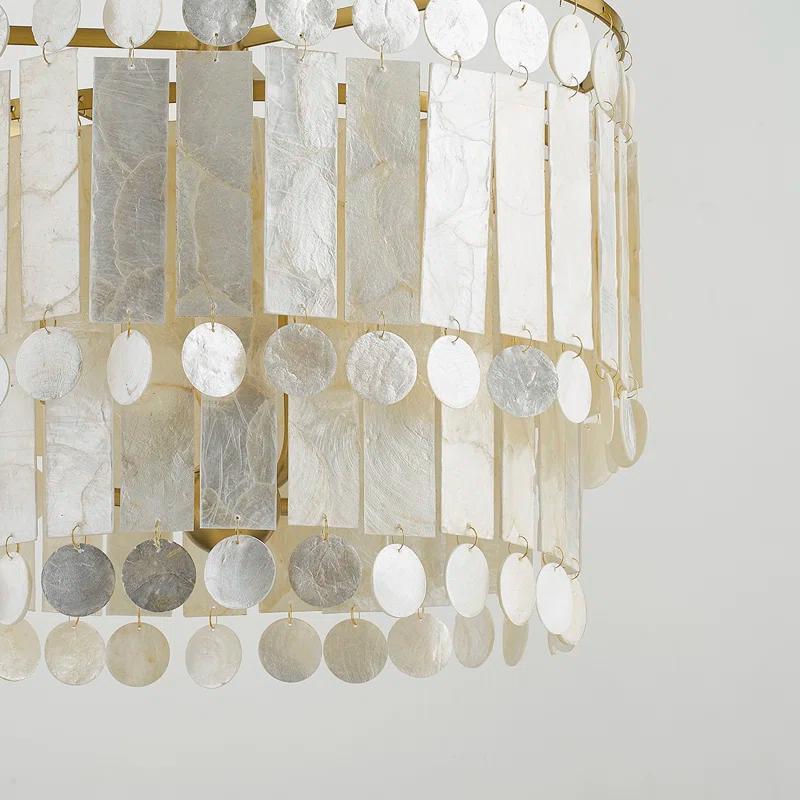 Coretta Chandelier - Natural / 16"