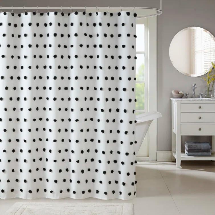 Madison Park Sophie Polka Dots Shower Curtain